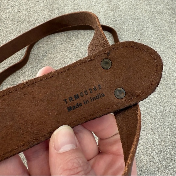 Pendleton Blanket Leather Carrier Strap Brown Adjustable NO BLANKET TRM00262 - Picture 3 of 3